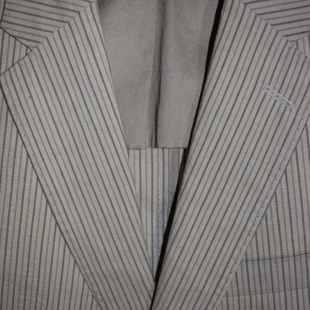 Banana Republic Heritage Pinstripe Blazer 38S